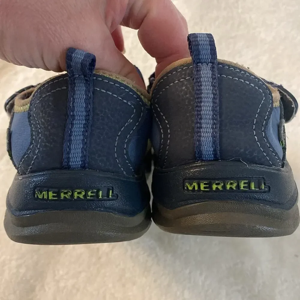 Merrell Hydro Fisherman Sandals Navy Size 4